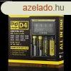 Akkutlt Nitecore Digicharger D4EU Li-Ion, IMR (pl. 18650,2