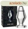 mystim Little John - kicsi elektro anl plug (ezst)