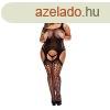 Baci Plus Size - neccel kombinlt szett - fekete (XL-XXL)