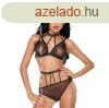 ME-SEDUCE ? stlusos fekete fehrnem szett S/M