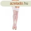 Leg Avenue ? szles csipks fehr harisnyk