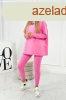 Pamut szett pulcsibl s leggingsbl, 9463 fnyes rzsaszn