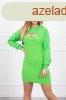Ruhaszett 9342-es neonzld modell crop-top pulverrel