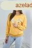 Fnyes mintval s hmzett Vintage mustard felirattal ellto