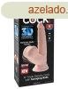  6" Triple Density Cock With Swinging Balls   Light 