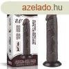  8&#039;&#039; Sliding Skin Dual Layer Dong Black II