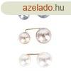 Elegns dupla gyngy bross
