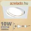 LED spot szett: fehr bill. keret, ngyzet + 9,5 Wattos, mel