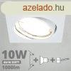 LED spot szett: fehr bill. keret, ngyzet + 9,5 Wattos, ter