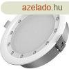 UV-C LED panel 18W 1440lm, 4000K, sllyesztett, kerek, norm