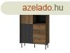 BAL-Prestigo P4 polcos alacsony szekrny 3 fikkal