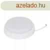 LED spotlmpa, 12W, falra szerelhet, kerek, meleg fehr fn