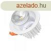 LED spotlmpa, 25W, COB, kerek, cserlhet, hideg fehr fny