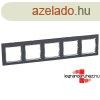 Legrand Valena ts keret vzszintes Fekete / Ezst, Legrand
