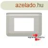 Legrand Program Mosaic keret 1x3 modulos, alumnium , Legran