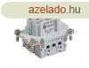 Ipari nehzcsatlakoz, dugalj bett, 6x16A/500V/6P+F