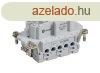Ipari nehzcsatlakoz, dugalj bett, 10x16A/500V/10P+F