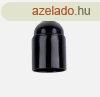 E-27 bakelit foglalat fekete