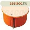 Gipszkarton doboz, sima, fedllel, narancssrga 8045mm