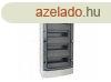 Lakseloszt falon kvli 1000V DC 4x12 modul IP65 D sorozat