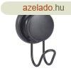 Yoka Home tapadkorongos fali akaszt (fekete)