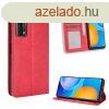 RMPACK Huawei P Smart 2021 Notesz Tok Retro Style Piros