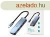 Devia USB Type-C - 2xUSB 3.0 + PD + HDMI eloszt/adapter - D