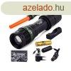 Taktikai zseblmpa zoom Cree LED-del - Bailong XML-T6