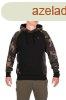 Fox Pullover Premium 310 Black/Camo kapucnis pulver - 3XL(C