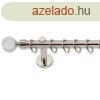 Landhouse 19mm fm karnisgarnitra inox Akvamarin vggel