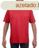 Rvid ujj Softstyle gyerekpl, Gildan GIB64000, Red-L