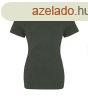 JT100F rvid ujj Ni kereknyak pl Just Ts, Combat Green-