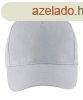 Uniszex pamut 5 paneles baseball sapka, SOL&#039;S SO005