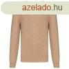 Frfi prmium V-nyak pulver, Kariban KA982, Camel Heather-