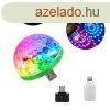 Mini RGB Disco Gmb USB Csatlakozssal - Hordozhat Fnyhat