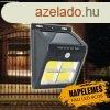 Napelemes fali kltri LED lmpa mozgsrzkels 4 COB YX-60