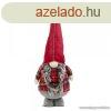 Karcsonyi skandinv man dekorci, piros sapkval, 95 cm m