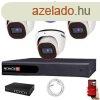 Provision 3 dome trfigyel kamers IP rendszer 4MP