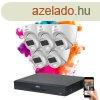Dahua 5 dome kamers 5MP kamera rendszer sznes jszakai kp