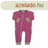 Meleg tavaszi kezeslbas kapucnival New Baby Spring purple-p