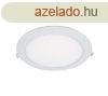 ELMARK sllyesztett kerek LED panel 28W IP40 4000K, 2500lm, 