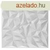 3D manyag Ice white diamond fehr festhet falburkolat 50x5