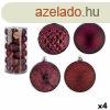 Karcsonyi gmbk kszlet Lila 8 cm PVC (4 egysg) MOST 3997