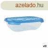 Uzsonns doboz szett Tontarelli Nuvola 500 ml Kk Ngyszgle