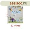 Rajzknyv 3D tollhoz - 22 kreatv minta gyerekeknek s feln