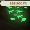 Vilgt dinoszaurusz formj faldsz szett (9 darab) gyerek