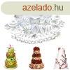 Tortadszt kszlet, Tortadsz fondant forma kszlet, 33 da