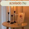 3 darabos Elegns Fm Gyertyatart Kszlet
