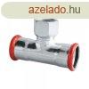 FixTrend Steel Press sznacl T-idom, menetes ggal, 88.9 - 