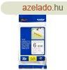 Brother TZE-S211 laminlt P-touch szalag (6mm) Black on Whit